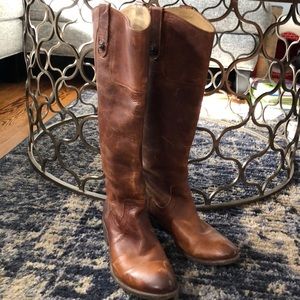Frye leather boots - size 7
